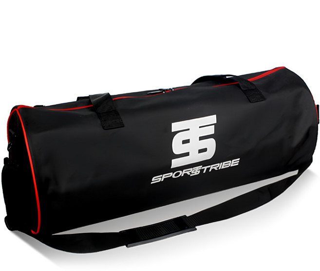SPORTSTRIBE 三顆裝足球袋, 黑色, 1個