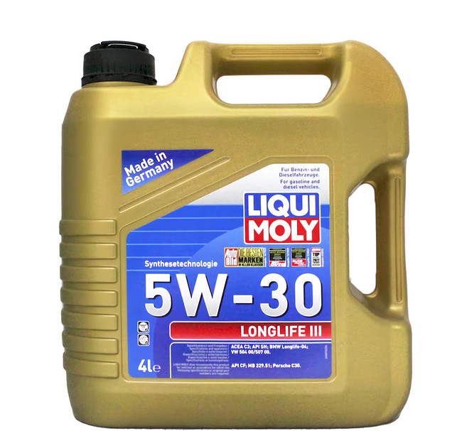 liquimoly 20821 LONGLIFE Ill, 5w30, 4L, 1瓶