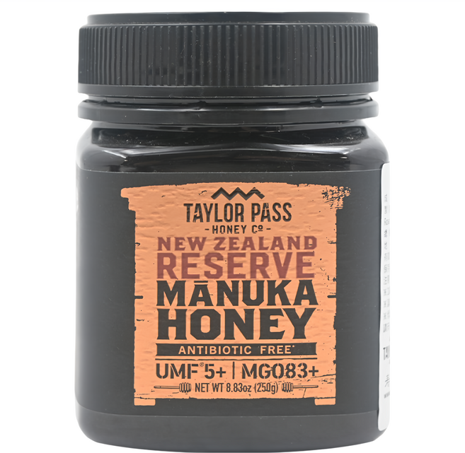 TAYLOR PASS 紐西蘭活性麥蘆卡蜂蜜 UMF5+, 250g, 1罐