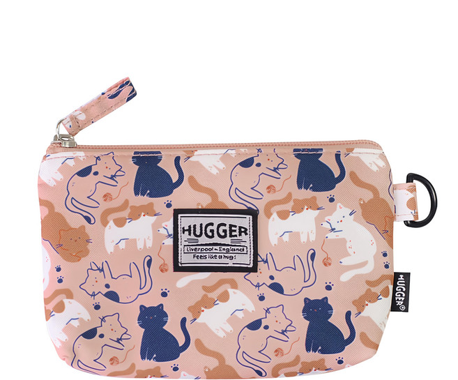 HUGGER 萬用小物袋 可愛小貓 HMPS-3012