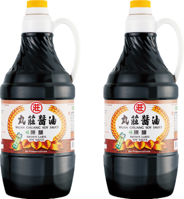 丸莊醬油 陳釀醬油, 1.6L, 2瓶