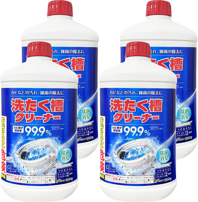Mitsuei 洗衣槽專用洗劑, 550g, 4瓶