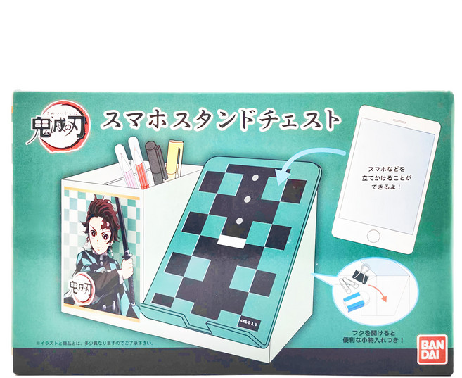 BANDAI DEMON SLAYER 鬼滅之刃 手機架 + 筆筒, 炭治郎 綠色, 1組