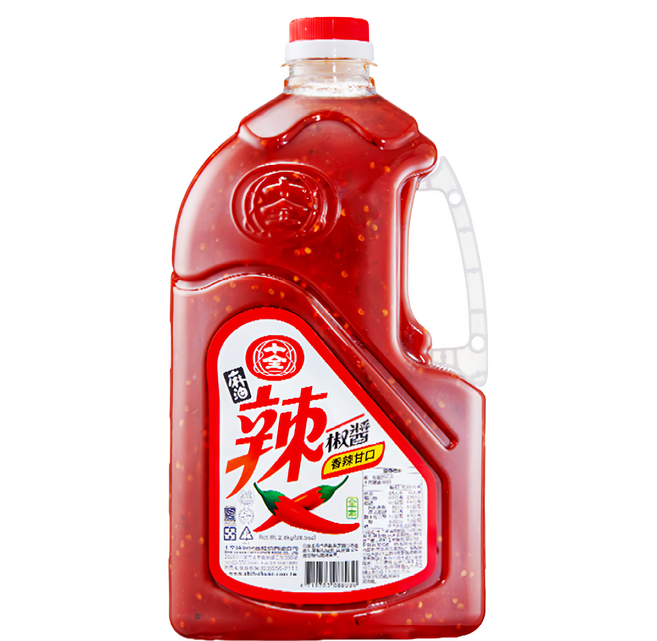 十全 麻油辣椒醬 香氣濃郁 辣度適中 口感豐富 多用途調味 素食者適用, 2.8kg, 1桶