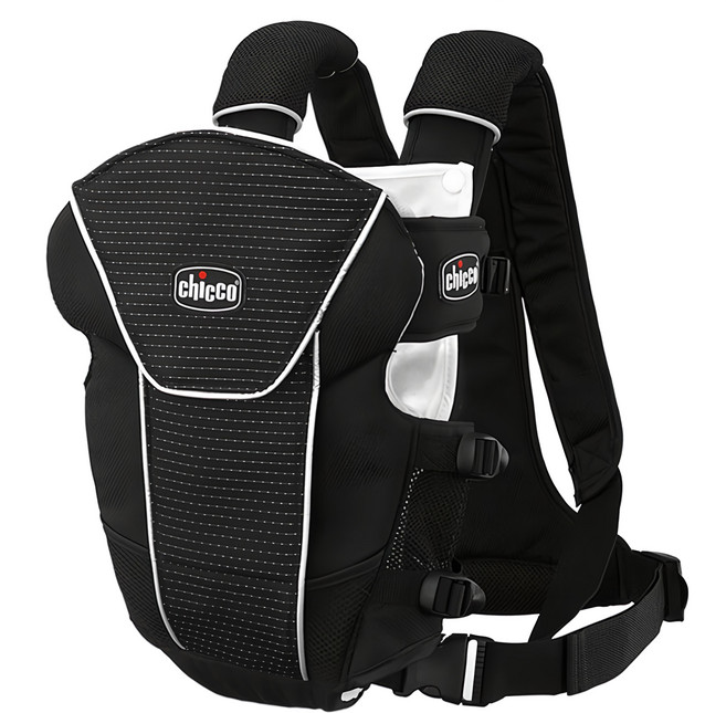 Chicco Magic舒適柔軟嬰兒揹帶 兩種抱嬰方式 適用於0個月以上, 創世黑, 1個