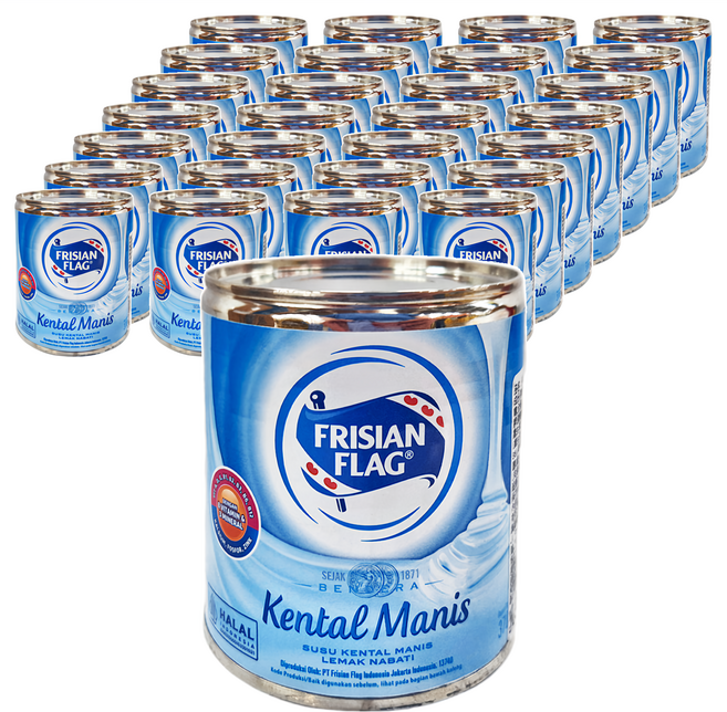 FRISIAN FLAG 調理用奶水罐頭 原味, 370g, 48罐