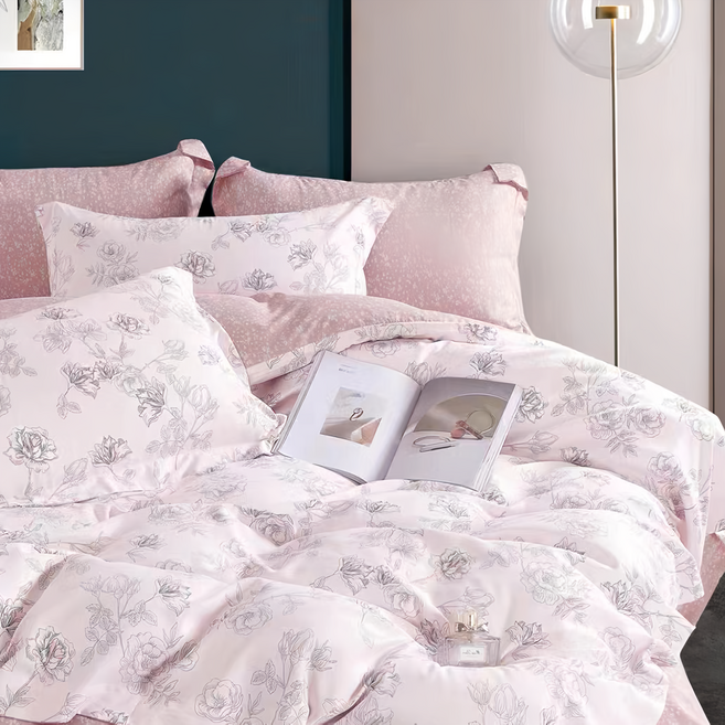 Prawear 巴麗維亞 石墨烯 萊賽爾天絲兩用被床包組 四件式