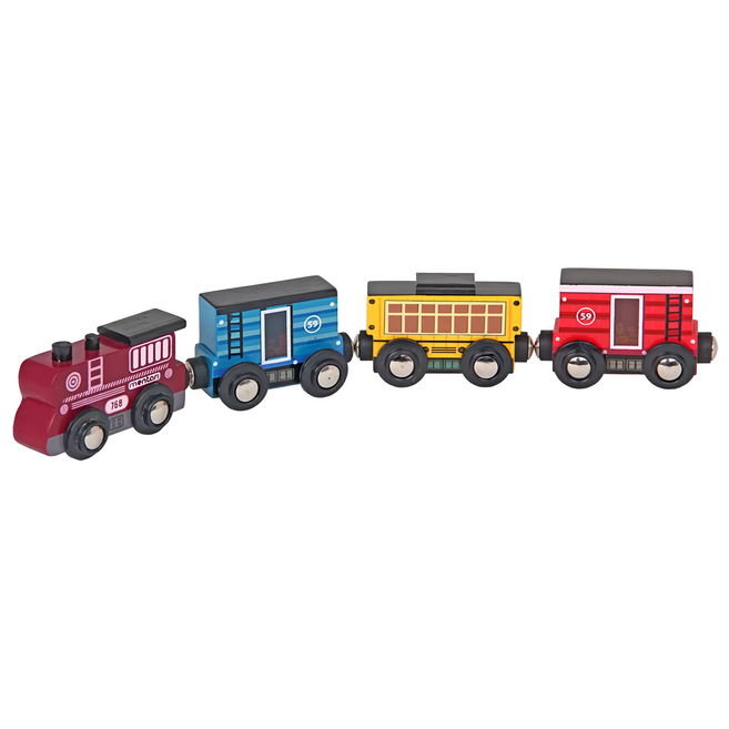 mentari 蒸氣貨運軌道小火車, 多色, 1組