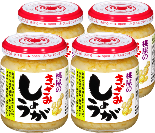 桃屋 薑醬, 110g, 4罐