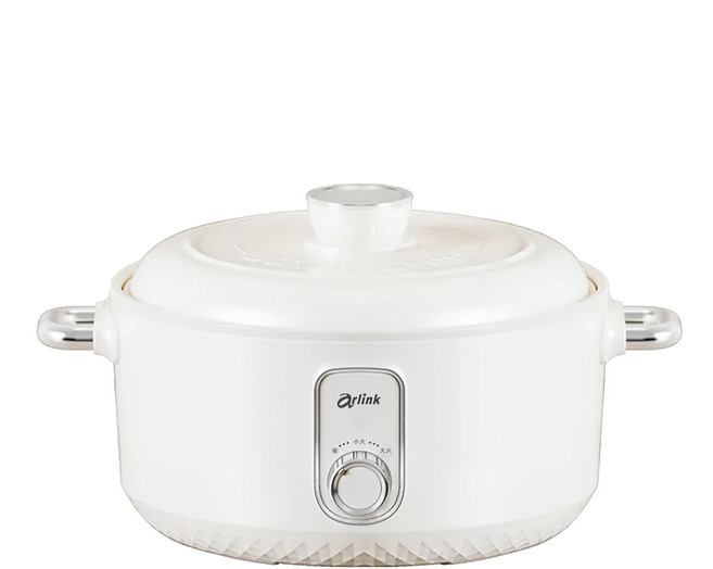 arlink 雅聯 極能煮 多功能陶瓷快煮美食鍋/電火鍋/料理鍋 290 x 225 x 150mm 2.5L 800g 原廠保固, EC-238