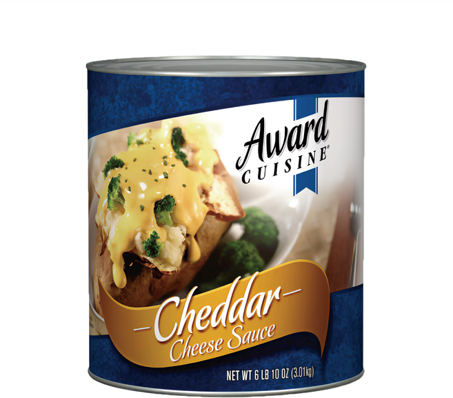 Award CUISINE 切達乾酪醬 6lb 10oz, 3.01kg, 1罐
