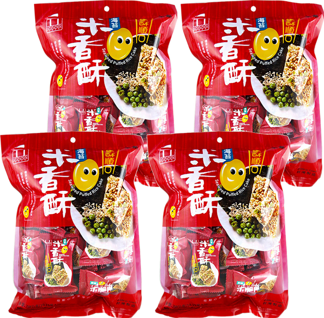 安堡 海苔米香酥, 288g, 4袋