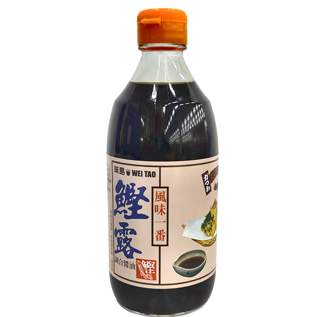 味島 鰹露調和醬油, 400ml, 1瓶