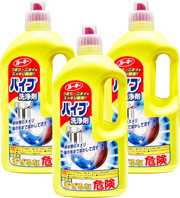 第一石鹼 Rookie 水管清潔劑 1L, 3瓶