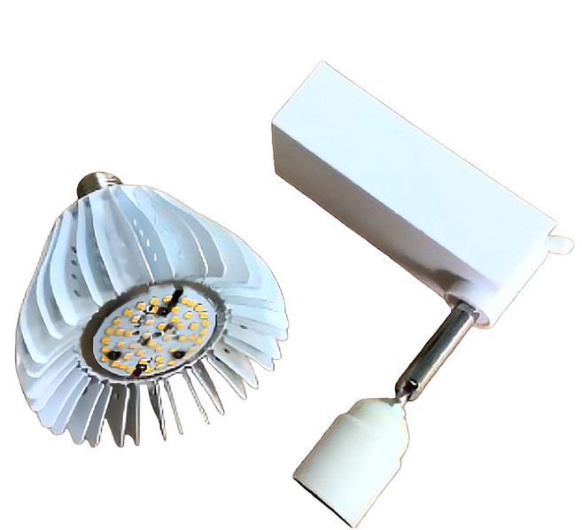 JIUNPEY 君沛光電 軌道式 電源分離式植物燈杯 全光譜 50W E27, 紅藍光(4200K), 1個