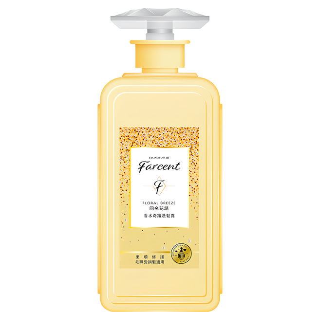 farcent 花仙子 奇蹟洗髮露 同名花語, 600ml, 1瓶