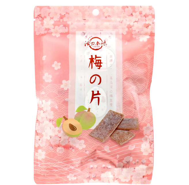屹兆莊 活力本味 日式梅片, 60g, 1袋