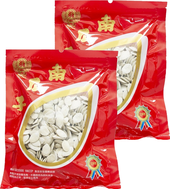 翁財記 南瓜子, 2包, 220g