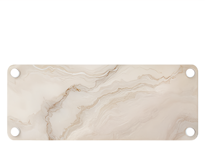 硅藻土洗漱墊, 白色, 1個