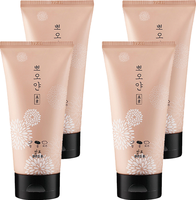 ARITAUM 美素大豆發酵溫和洗面乳, 150ml, 4條