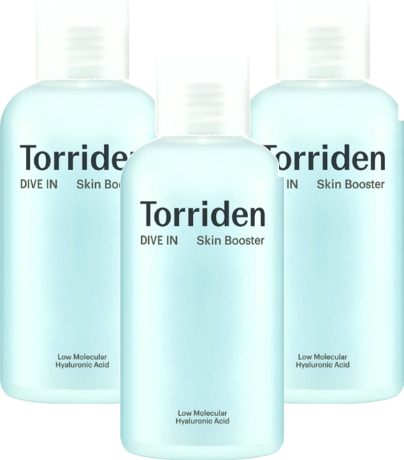 Torriden 台灣公司貨 5D微分子玻尿酸持久保濕精華液, 200ml, 3瓶