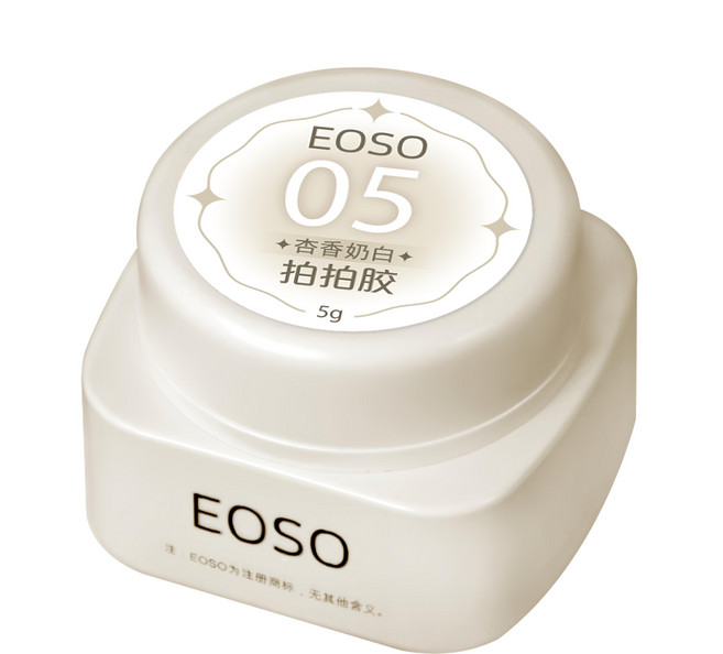 EOSO 拍拍膠, 05 杏香奶白, 5g, 1罐