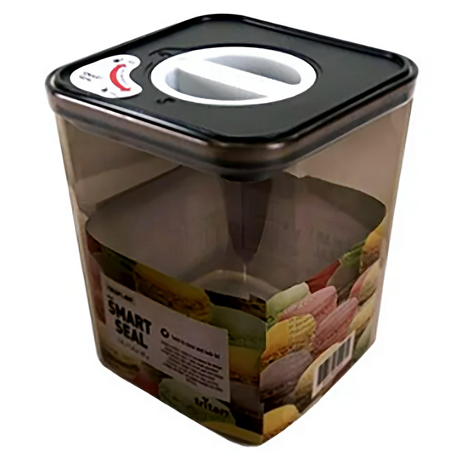 NEOFLAM SMART SEAL聰明封抗菌遮光儲物罐 方形, 容器 + 蓋子, 1個