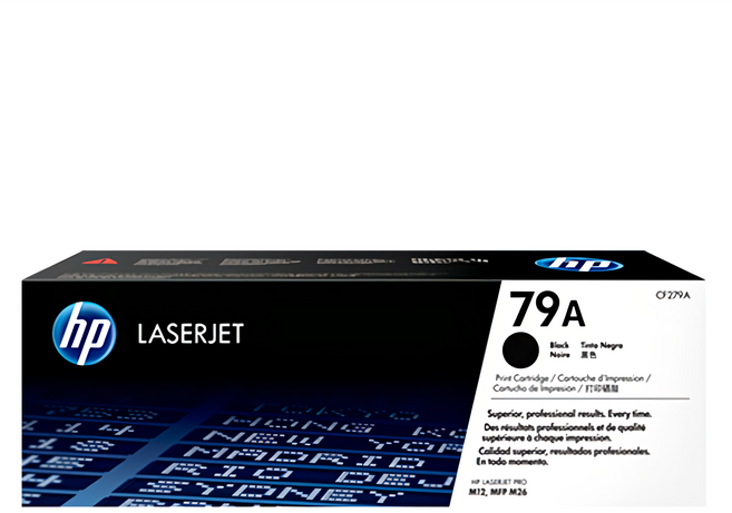 hp 惠普 79A 原廠碳粉匣 適用 LaserJet Pro M12a/M12w/M26a/M26nw CF279A, 黑色, 1個