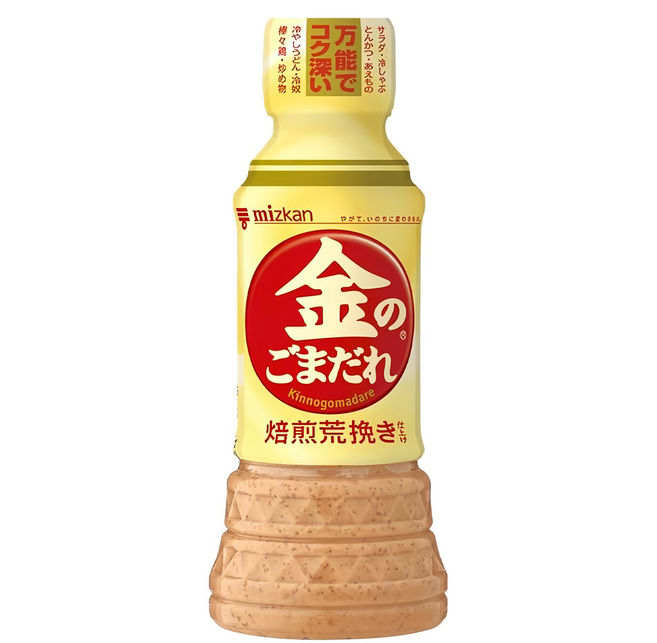 mizkan 味滋康 金焙煎芝麻沾醬 粗粒, 250ml, 1瓶
