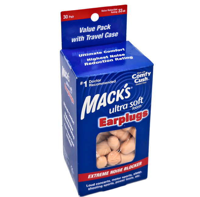 MACK'S 美國 泡棉耳塞 香檳金色, 30副, 1組