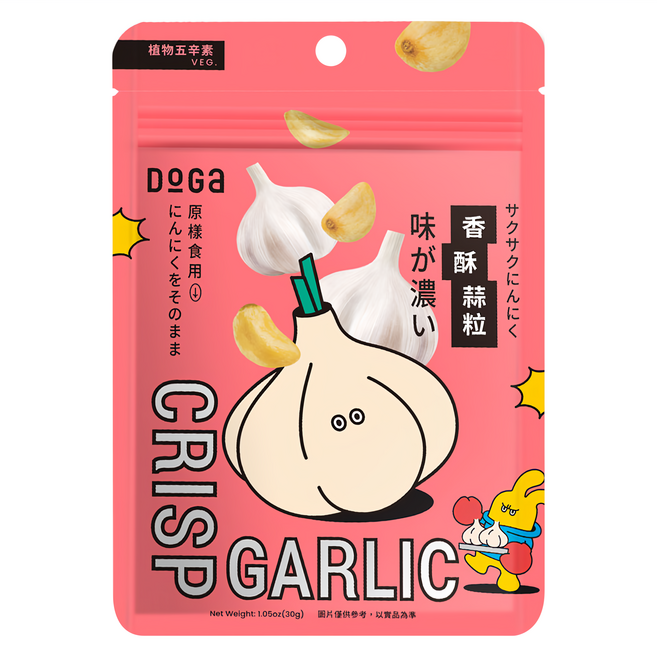 DoGa 杜甲 香酥蒜粒, 30g, 1包