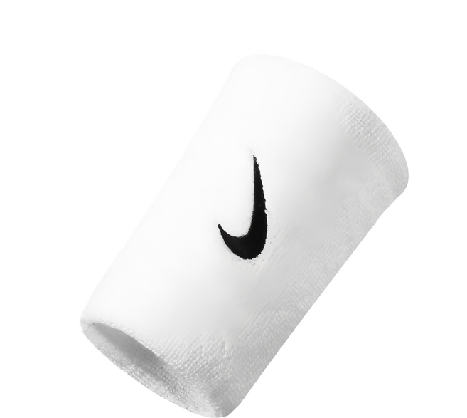 NIKE 耐吉 SWOOSH 加長腕帶, 白色, 1組
