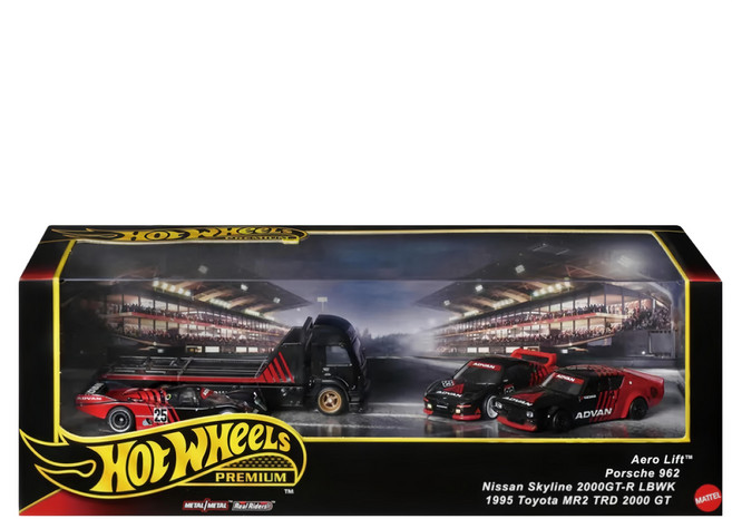 MATTEL 美泰兒 風火輪合金車系列收藏組, 1組, 顏色隨機