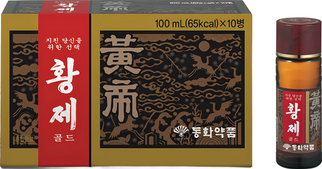 동화약품 황제골드 한방음료, 100ml, 40개