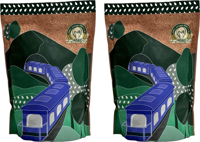 MARS 戰神 VEGAN 豌豆蛋白 原味, 1kg, 2袋