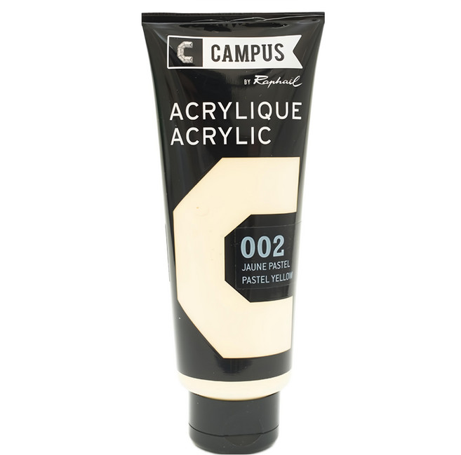 Raphael CAMPUS 康普思 壓克力顏料 N131741 2 粉黃色, 100ml, 1色