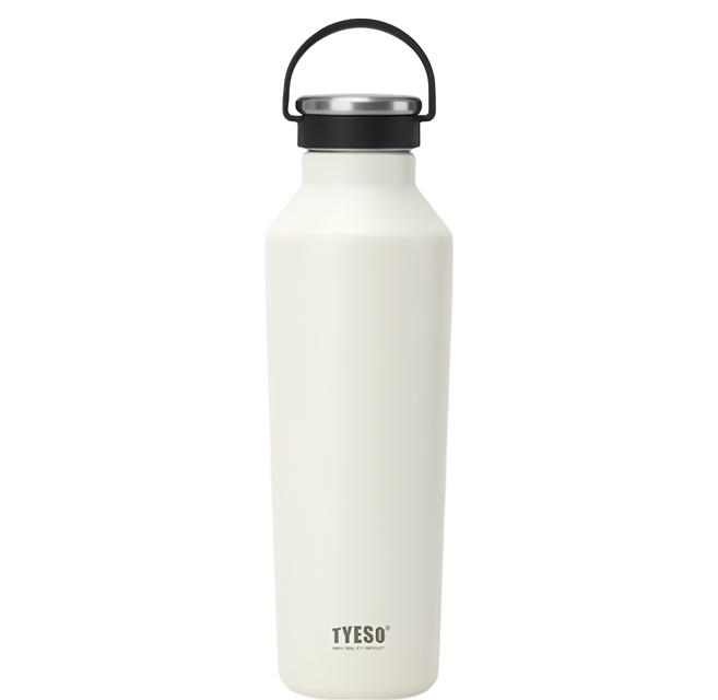 TYESO 泰碩 304不鏽鋼 超保冷保溫瓶, 白色, 750ml, 1個