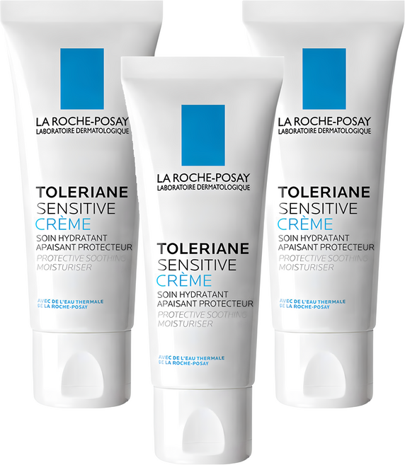 LA ROCHE POSAY 理膚寶水 多容安舒緩保濕面霜, 3條, 40ml