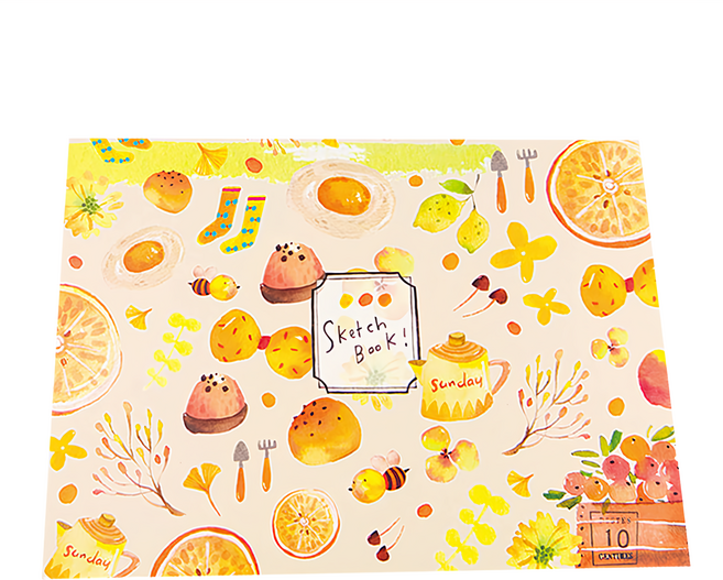 conifer 綠的事務 染渲森森 插畫系列 繪圖本 350g 日和澄香, 1本, 16開