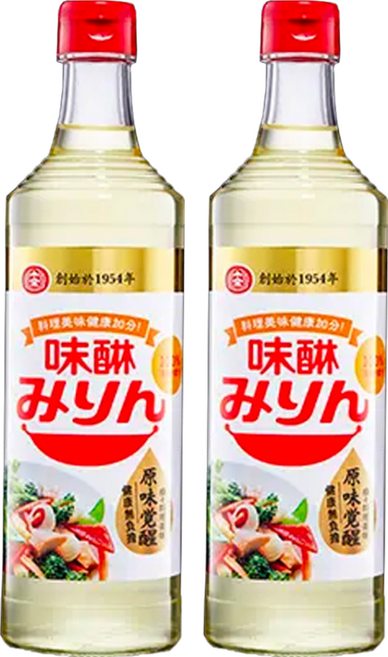 十全 味醂調味料, 500ml, 2瓶