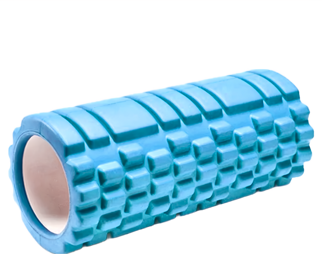 按摩滾輪瑜珈 YD0015, 藍色, 1個