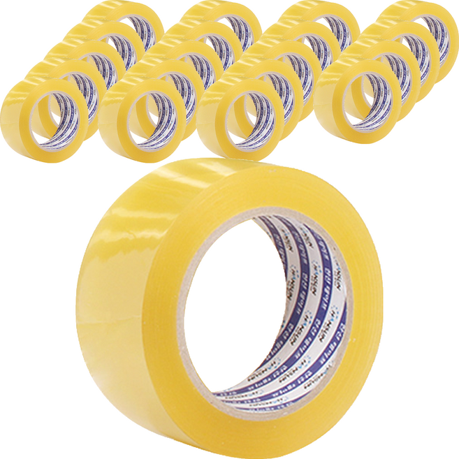 comet 透明膠帶 48mm x 80m, 透明, 20個