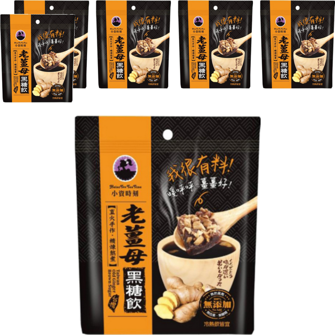 小資時刻 老薑黑糖飲, 150g, 6包