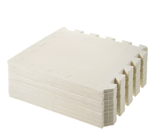 comet 寵物用巧拼地墊, 白色, 10個