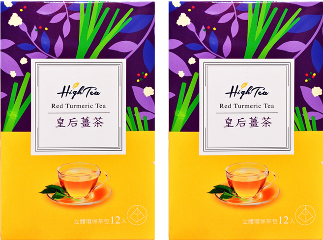 High Tea 伂橙 皇后薑茶, 2g, 12入, 2盒