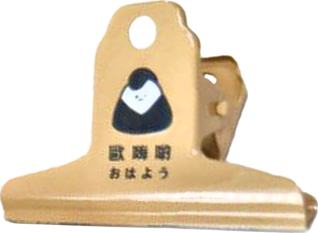 CCHING 青青文具 小呸角 簡單生活 金屬文件夾, 74 x 48 x 30mm, 1個, 1個