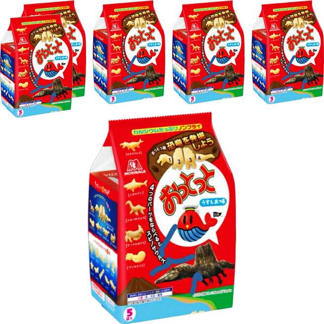 Ottotto 小魚造型餅 鹽味, 80g, 6袋