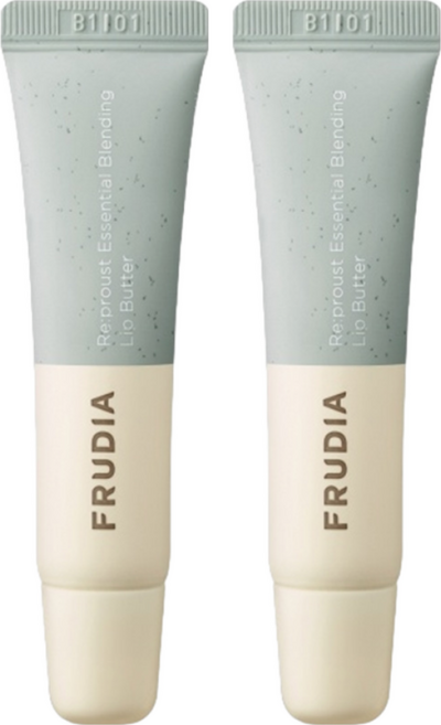 FRUDIA 自然而然 植萃精油護唇膏, 天竺葵+佛手柑, 10ml, 2條
