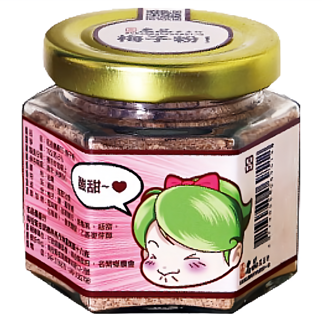 名品農產行 梅子粉, 70g, 1罐