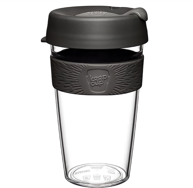 keep cup Tritan輕漾隨行杯 16oz, 鎧甲銀, 454ml, 1個